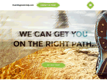 Tablet Screenshot of dual-diagnosis-help.com